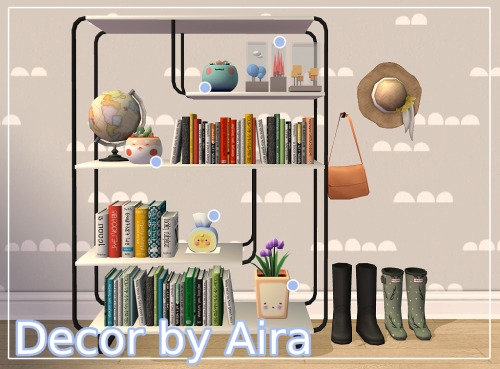 thimblesims:Decor by Aira-CC:Bread Pot - 1215 PolysRoll Tissue - 1310 PolysNature Decor 1 - 438 Poly