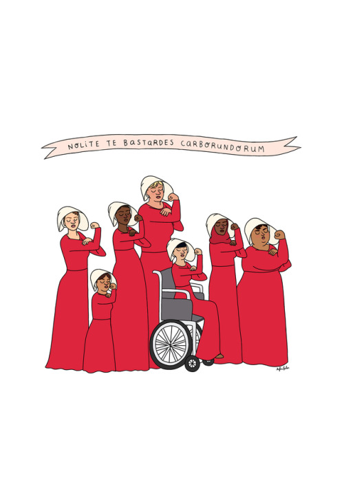 Handmaids Unite by Tyler FederBuy a print here!