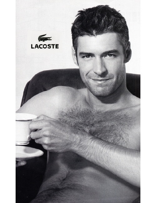 mensfashionarchive:  Ian Lawless for Lacoste, 2009l. ph unknown; r. Herb Ritts Ian
