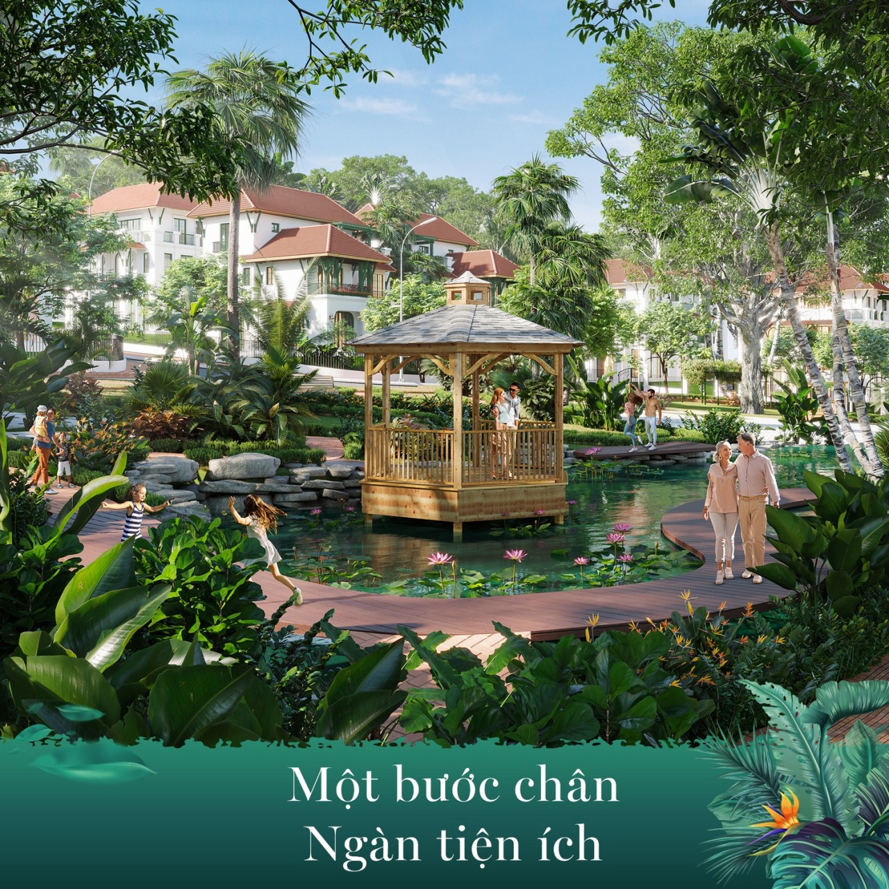 Chốn đi về   Chung của cộng đồng thượng lưu yêu chuộng sức khỏe - Sun Tropical Village Phu Quoc