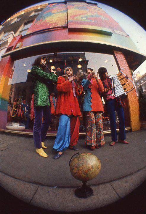adandyinaspic:The Fool outside Apple Boutique, 1967