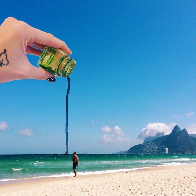jedavu:  Colorful Illustrations Added to Photos Transform Reality into Fantasy Rio