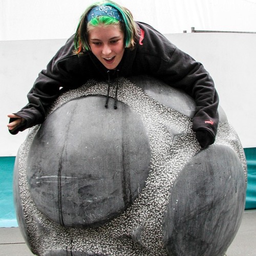 Jami Cakes is playing on sculptured balls in Edinburgh. They vary in size and design. They have a superficial appearance of carved stone balls, A Neolithic form of material culture. Found in Festival Square, the work is titled “First Conundrum” by...