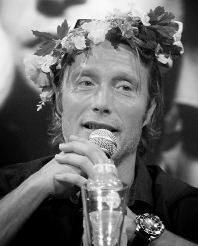 sympathyforthecannibal:  mads + flower crown (x)(x)(x)(x)(x)   @chlorokin