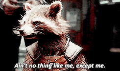 MCU Meme - eight characters; [2/8] Rocket Raccoon