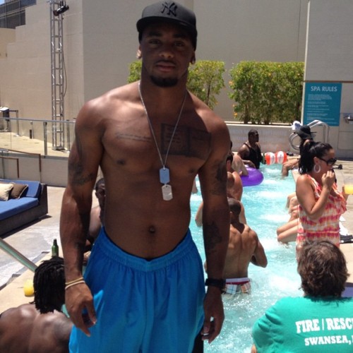 nubiannudaveritas:  Naked Baller Alert: Meet 24 year old, 5’11 190-lb., Johnny Patrick NFL Player for New Orlean Saints. 