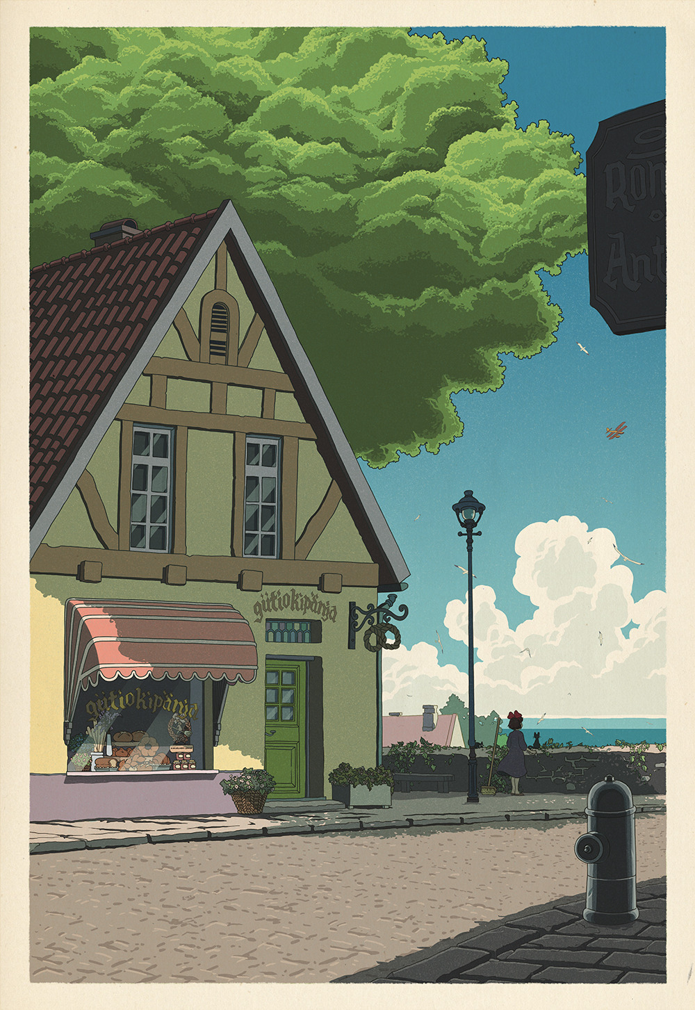 thomasheger:  These Studio Ghibli prints from @mudron​ are spectacular. Can be