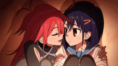 luckystarchild: anime-mangax: 1 year of Flip Flappers Hey friends this is now in my top three favori