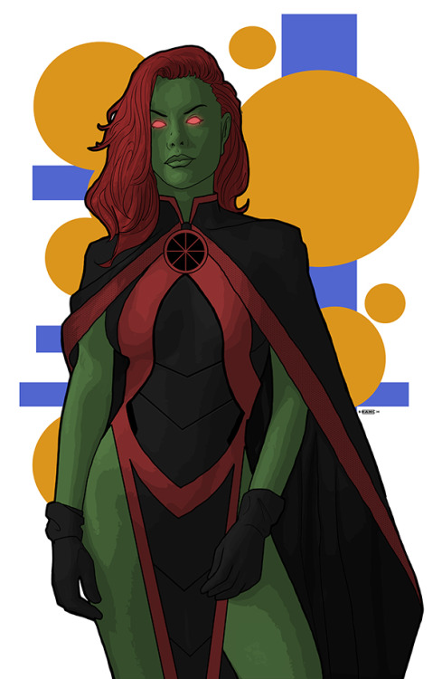 branch56: Ms. Martian. Based on Brandon Peterson’s design for the new Titans book.