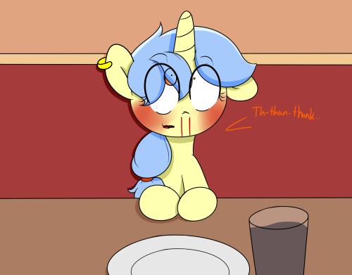 askviewingpleasure:She kinda just stayed like that for a few minutes, but she’s fine.xD Attention fetish? >w>