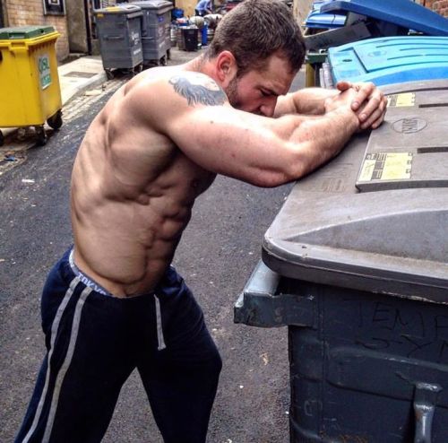 muscletits:  They were too rough.  He cannot take any more.  He will offer his musclebod to them as their toy if only they will STOP.