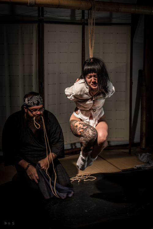 strictly-dirtyvonp:  Me tying @kitiza-perche Photos : D-B-S Session 2/3 