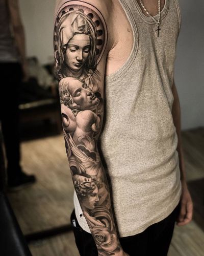 bernini  Jesus drawings Religious tattoos Jesus tattoo