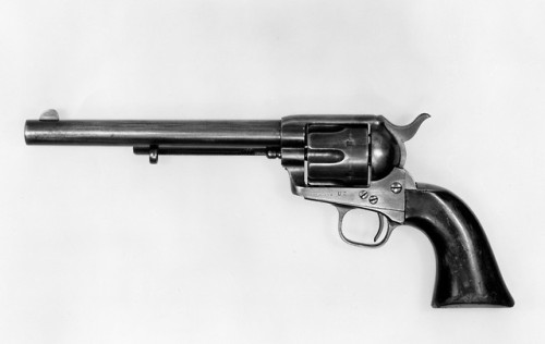 met-armsarmor: “Peacemaker” Colt Single-Action Army Revolver, serial no. 4519 by Samuel 