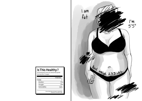 angryartist113:  “Is This Healthy” is a comic that I made for an independent study in which I looked deeper into the idea of health, mental, physical, and emotional as it relates to myself.   This project was extremely personal and I thank any of