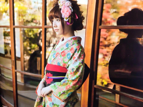 miragekids:  Shimazaki Haruka in Myojo 2014.03