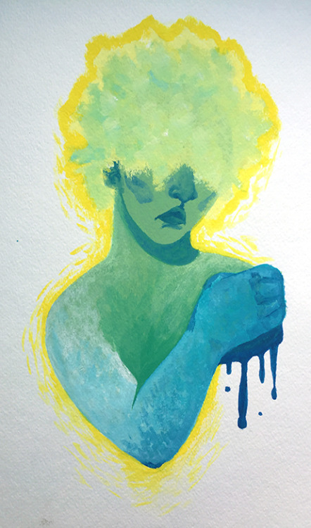 Get ready for an influx of art now that finals are over!This is a gouache illustration I did in-clas