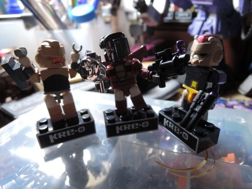 Today&rsquo;s kreon progress: Krok and Fulcrum 8DKrok&rsquo;s helmet is from kreon Ratchet. I used e