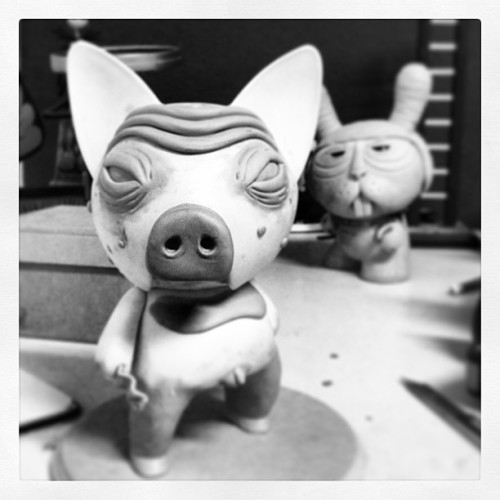 WIP. #fonzo #dunny #kidrobot #freakstore #arttoy #chauskoskis