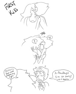 Missgreeneyart: Prompt: First Kissi Really Started Out Serious On This But Then Every