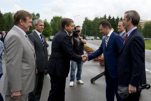 fyeahcosmonauts: Last Friday, the crew of Soyuz TMA-07M were formally welcomed back to earth in Star