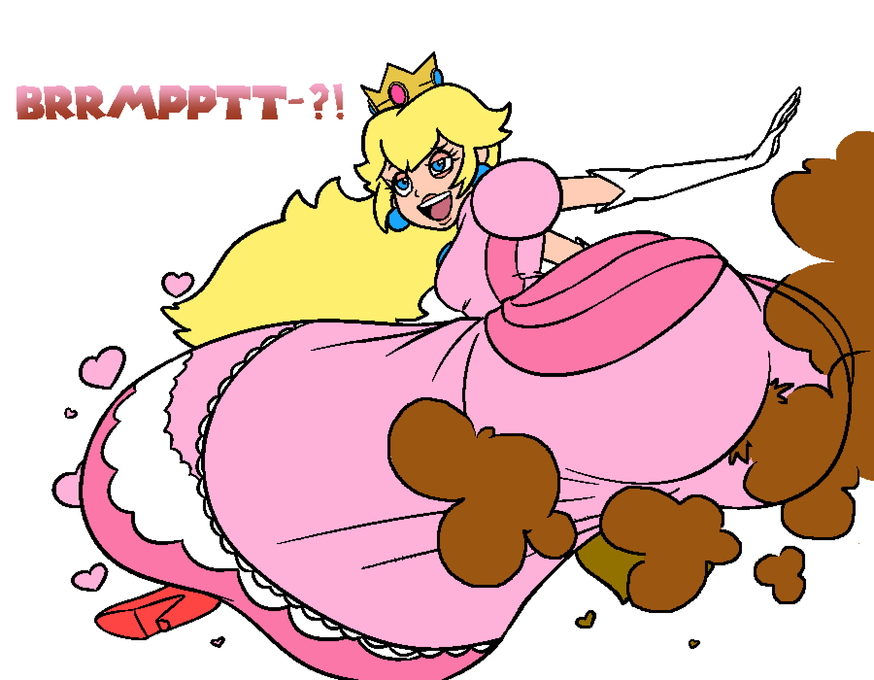 Princess Peach Farts