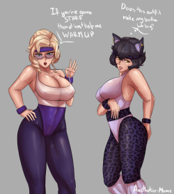 Aestheticc-Meme: Phy-Si-Cal Y’all Thought I Wouldn’t Put The Milfs In Workout
