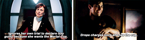 nancyloumm: highwarlockkareena: Inquisitor Imogen Herondale - Jace has awful blood relatives: the on