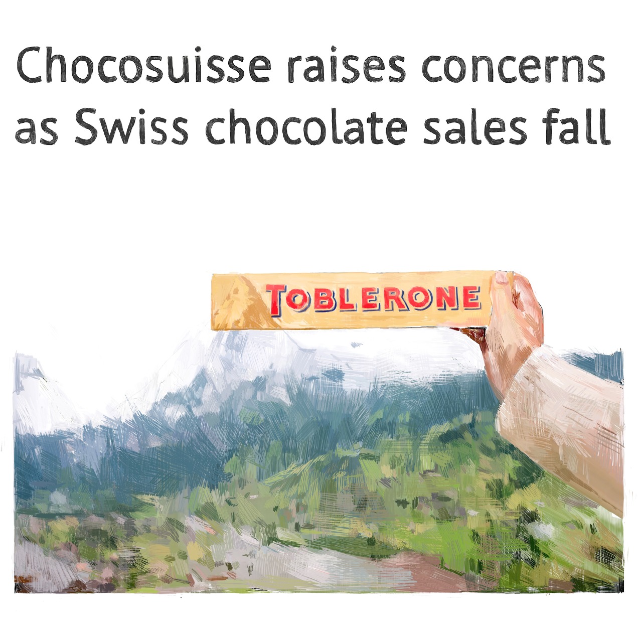 Untitled Project: La Chocolaterie [Le Journal] is a free, full-color, printed newspaper featuring digital drawings of headlines+images based on online news and economic data concerning the complex relationship between the chocolate industrial complex...