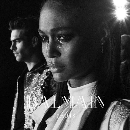 jai-by-joshua:Joan Smalls for Balmain F/W 2016 Campaign photographed by Steven Klein