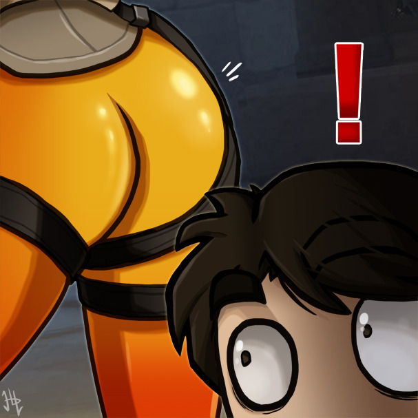 henpendrips:  By jove! A human character with buttocks. Such filth!!! (sarcasm)If