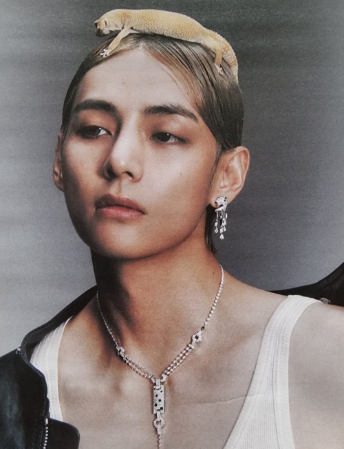 Kim Taehyung X Cartier For W Korea 