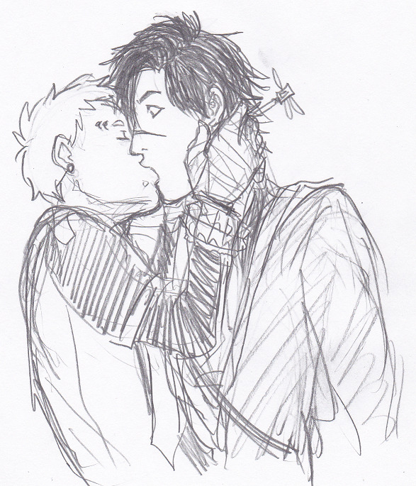 greatmastercami:  draws the bae and his boyfriends