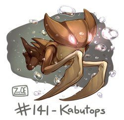 electrical-socket:  Daily Pokémon Doodle #141 - Kabutops!What a badass - easily my favourite of the first-gen fossils. Also it looks a lot like some kind of ancestral relative to Scyther, and I love the hell out of Scyther.It’s sometimes easy to forget