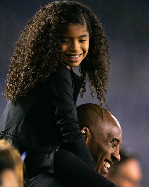 bballinspiration:  Mamba and Mambacita forever. ❤️ Prayers to the Bryant family.