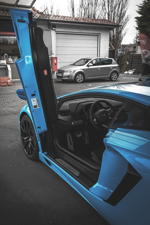 artoftheautomobile:  Lamborghini Aventador (Credit: wowtomotives) 