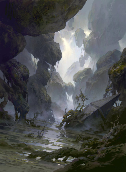 awesomedigitalart - Magic the Gathering Basic Lands by...