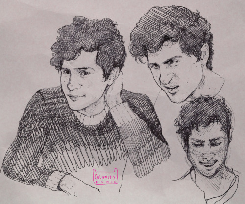 calamity-annie: some anthony padilla sketches, since i remembered i love him, and came back after al