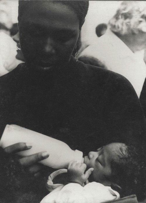 samuelernesto - Afeni Shakur & baby Tupac after Panther 21...