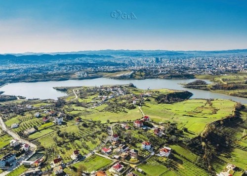 On the outskirts of Tirana. Photo:@gogla_al••••#beauty_of_albania #albania #shqiperia #architecture 