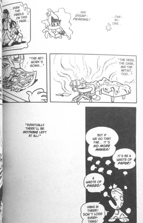 straightfacedstrangeness: I love Tezuka…no matter how serious a scene may get, he’s alw