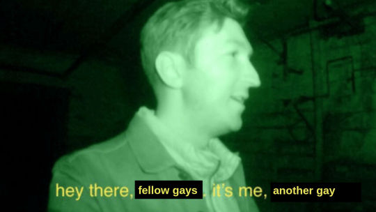 know-your-paradoxes:  lesdienne: gay culture is trying to telepathically communicate to visibly gay people you see in public that you’re one of them 