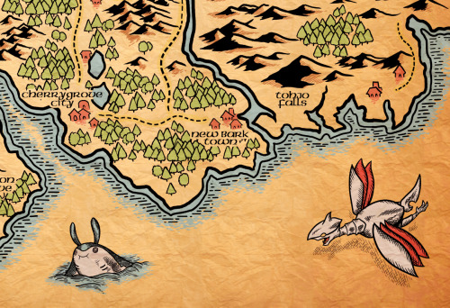 mrmax147:fire-type-hellyeah:adamworks:Johto MapThe Johto Map with the middle earth map style.Get rea