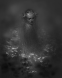 gunelgasanova:  Ghostly woodsy fairy thing