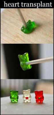 thebest-memes:  &ldquo;Gummy bears need hearts too :(&rdquo;