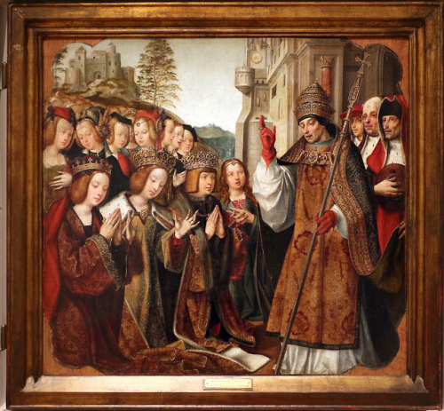 Altrapiece of Saint Auta by Garcia Fernandes and Cristóvão de Figueiredo, 1522-25