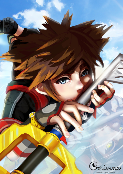 OMFG I FINALLY FINISHED IT AAAAAA I finished KH3 awhile ago and wanted to paint sora but went a bit 