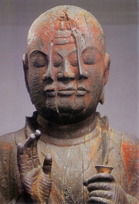 10  transparentoctopus: hoshi washi statue from Heian era, Japan (794-1192)