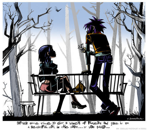 Comic - Gorillaz Fan Art (18879411) - Fanpop on @weheartit.com - http://whrt.it/ZpWaCv