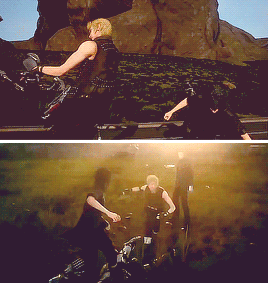 solar-chan:“That’s what i call teamwork” - Gladiolus Amicitia Final Fantasy